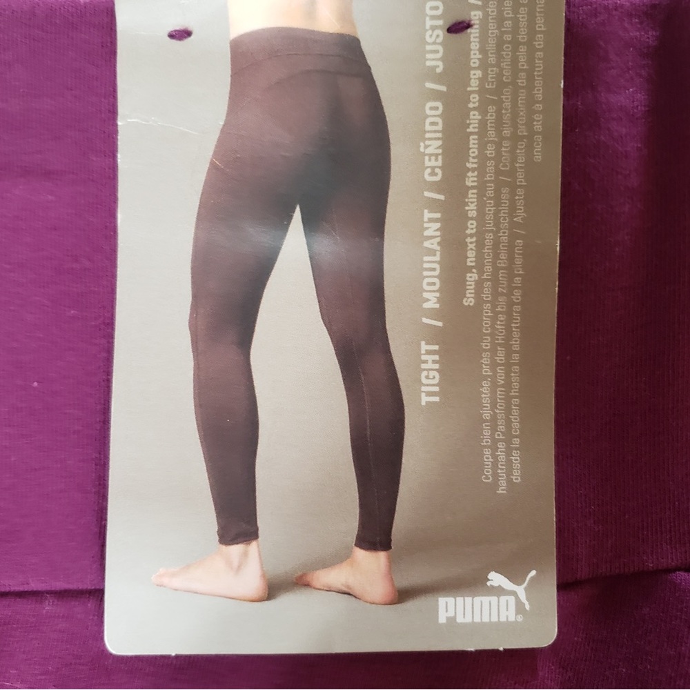 Puma • Purple Tight Pants - Picture 5 of 6